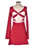 Pink Lily Red Romper Size M - photo 2