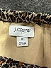 J.Crew Factory Store 100% Polyester Animal Print Brown Long Sleeve Blouse Size S - photo 7