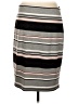 Roz & Ali Stripes Gray Casual Skirt Size M - photo 2