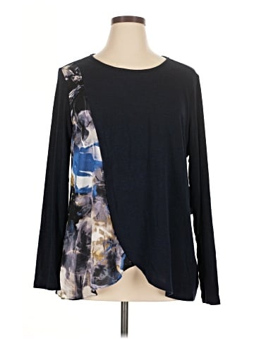 Simply Vera Vera Wang Long Sleeve Top (view 1)