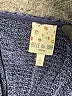 Belle Du Jour 100% Polyester Blue Cardigan Size XL - photo 7