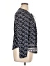 Lucky Brand Blue Long Sleeve Blouse Size XL - photo 4