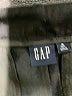 Gap 100% Polyester Black Faux Leather Skirt Size 16 - photo 4