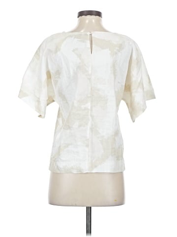 Elie Tahari Short Sleeve Blouse (view 2)