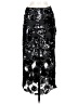 Torn by Ronny Kobo 100% Polyester Black Formal Skirt Size XS - photo 1