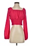 Shein Pink 3/4 Sleeve Blouse Size 4 - photo 1