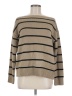 Shein 100% Acrylic Stripes Tan Pullover Sweater Size 6 - photo 1
