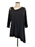 Alfani Black 3/4 Sleeve Top Size M - photo 1