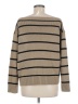 Shein 100% Acrylic Stripes Tan Pullover Sweater Size 6 - photo 2