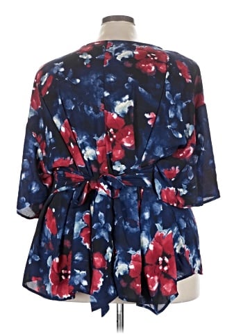 Molly & Isadora 3/4 Sleeve Blouse (view 2)