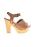 REPORT Tan Sandals Size 6 - photo 1