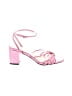 J.Crew Pink Sandals Size 8 1/2 - photo 1