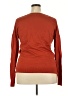 Mossimo Supply Co. Orange Cardigan Size XXL - photo 2