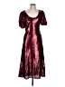 Keepsake 100% Polyester Burgundy Cocktail Dress Size L - photo 1