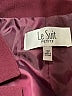 Le Suit 100% Polyester Burgundy Blazer Size 12 (petite) - photo 6