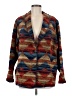 Coldwater Creek 100% Acrylic Print Red Blazer Size M - photo 1