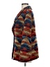 Coldwater Creek 100% Acrylic Print Red Blazer Size M - photo 5