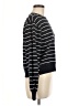FRAME 100% Cotton Stripes Black Pullover Sweater Size M - photo 4