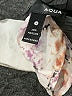 Aqua 100% Polyester Print White Casual Dress Size S - photo 8
