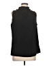 Shein 100% Polyester Black Sleeveless Blouse Size L - photo 1