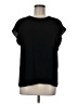 Halogen Black Short Sleeve Top Size M - photo 1