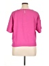 DKNY 100% Polyester Pink Short Sleeve Top Size XL - photo 2