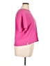 DKNY 100% Polyester Pink Short Sleeve Top Size XL - photo 4