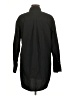 Gap 100% Cotton Solid Black Long Sleeve Button-Down Shirt Size M - photo 2