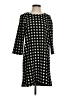 Lily Rose 100% Polyester Polka Dots Black Casual Dress Size 2 - photo 1