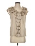 Escada Tan Sleeveless Blouse Size EU 36 / US 6 - photo 1