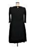 Weekend Max Mara Solid Black Casual Dress Size 2X (estimated) - photo 2