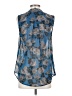 CAbi 100% Polyester Blue Sleeveless Blouse Size S - photo 2