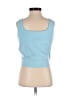 Unbranded Blue Sleeveless Top Size M - photo 2