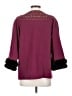 Dennis by Dennis Basso Burgundy Jacket Size XS - photo 2