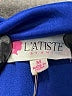 L'Atiste by Amy 100% Polyester Color Block Blue Jumpsuit Size M - photo 4