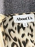About Us 100% Polyester Animal Print Tan Cocktail Dress Size XXS - photo 7