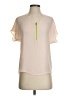 Noble U Ivory Short Sleeve Blouse Size S - photo 1