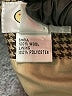 Talbots 100% Polyester Houndstooth Brown Casual Skirt Size 10 - photo 5