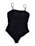 Unbranded Solid Black One Piece Swimsuit Size XL - photo 1