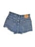 Levi's 100% Cotton Blue Denim Shorts Size 25 waist - photo 2