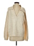 Hello Molly Color Block Tan Pullover Sweater Size 4 - photo 1