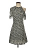 Zara Basic Floral Black Cocktail Dress Size XS - photo 1