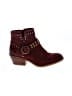 Sofft Burgundy Ankle Boots Size 6 - photo 1