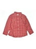 Crewcuts 100% Cotton Checkered-gingham Red Long Sleeve Button-Down Shirt Size 2 - photo 1