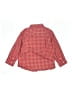 Crewcuts 100% Cotton Checkered-gingham Red Long Sleeve Button-Down Shirt Size 2 - photo 2