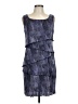 Connected Apparel 100% Polyester Blue Cocktail Dress Size 10 (petite) - photo 1