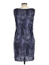 Connected Apparel 100% Polyester Blue Cocktail Dress Size 10 (petite) - photo 2