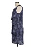Connected Apparel 100% Polyester Blue Cocktail Dress Size 10 (petite) - photo 5