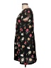 Tucker for Target 100% Polyester Floral Black Casual Dress Size L - photo 5