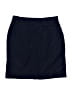 Lands' End Solid Blue Formal Skirt Size 12 - photo 2